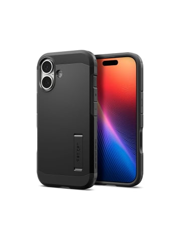 Spigen Spigen Tough Armor T mit Magnetfunktion Hülle iPhone 17 Schwarz in Schwarz