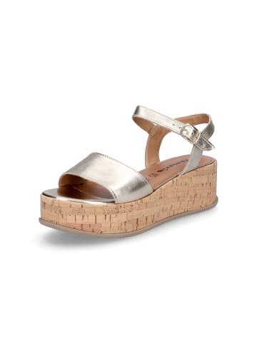 Tamaris Plateau-Sandalette in Gold Metallic