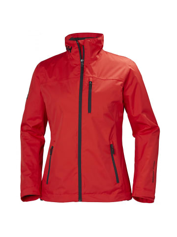 Helly Hansen W CREW MIDLAYER JACKET in Rot