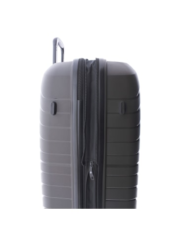Gladiator 3400 4 Rollen Trolley 76 cm mit Dehnfalte grey