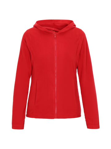 myMo Fleecejacke in Rot