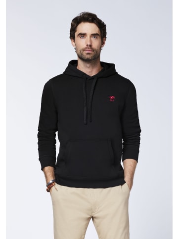 Polo Sylt Kapuzenpullover in Schwarz