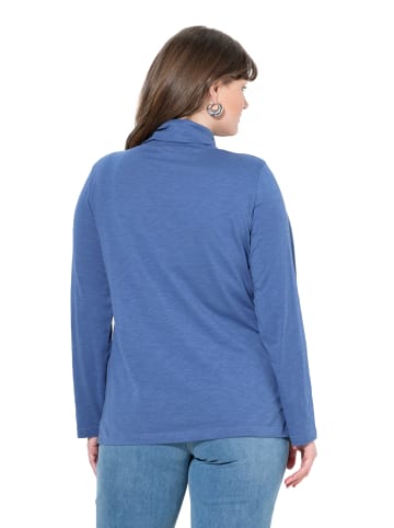 Ulla Popken Shirt in helles segelblau