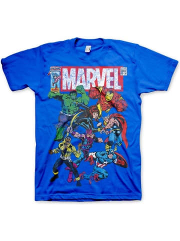 Marvel T-Shirt in Blau