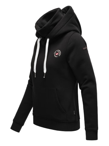 Marikoo Kapuzensweatshirt Chihiroo in Black