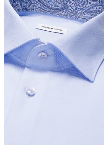 Seidensticker Business Hemd Comfort in Mittelblau