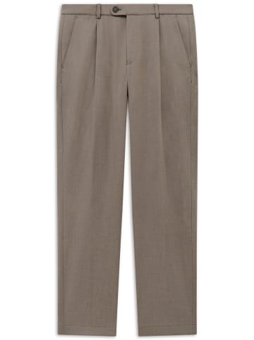 Bugatti Bundfaltenhose in taupe