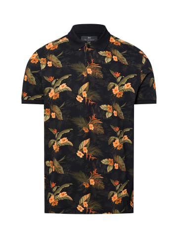 Nils Sundström Poloshirt in schwarz grün - 0002