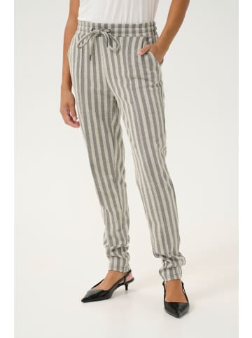 CULTURE Casual Hose CUchristina Slim fit in Grey Herringbone