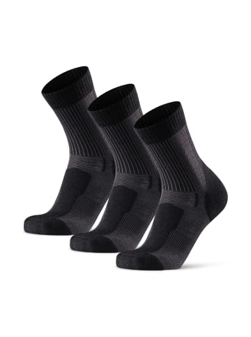 DANISH ENDURANCE Wandersocken Merino Hiking Light in schwarz