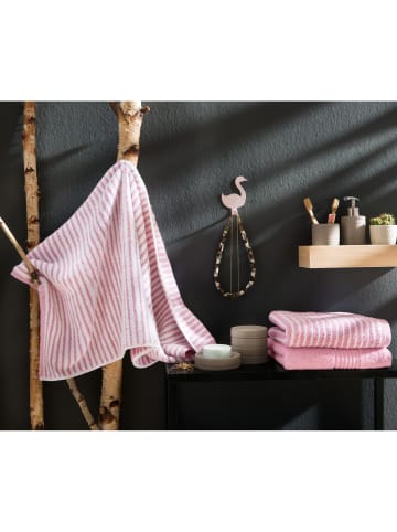 Erwin Müller Jacquard Duschtuch Konstanz in altrosa