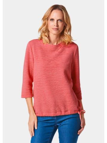 GOLDNER Shirtpullover in koralle