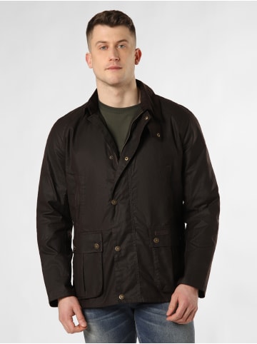 Barbour Jacke Halton in schoko