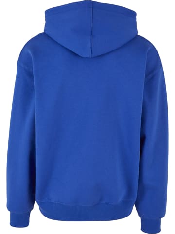 DEF Zip-Kapuzenpullover in cobalt blue