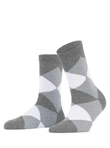 Burlington Socken 1er Pack in Grau/Weiß