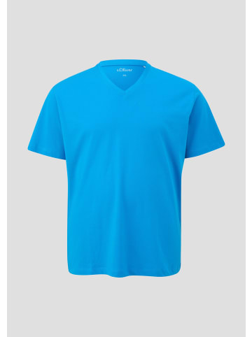 s.Oliver T-Shirt kurzarm in Blau