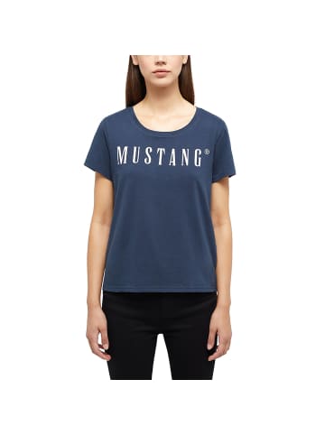 Mustang T-Shirt 3er Pack in Weiß/Grau/Dunkelblau
