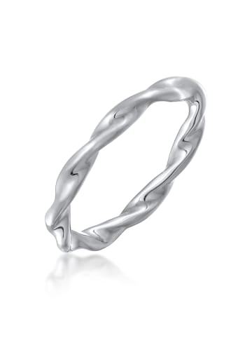 Elli Ring Brass Twisted in Silber