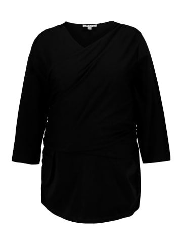 Ulla Popken Shirt in schwarz