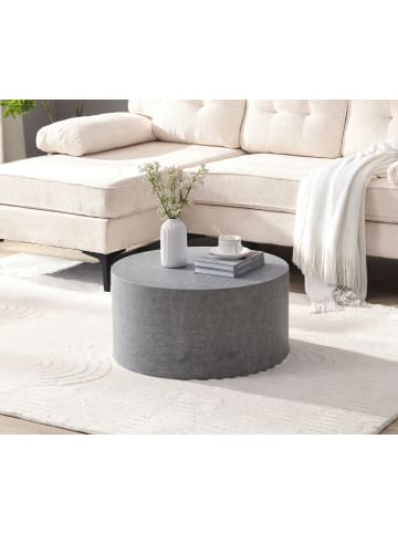 FineBuy Couchtisch in Grau / MDF / 60x60x30