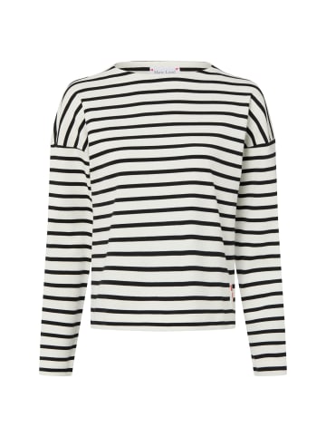 Marie Lund Sweatshirt in ecru schwarz - 0004