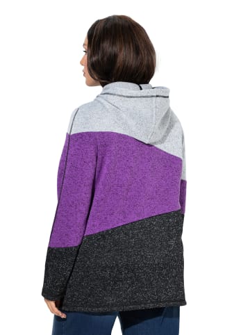 Ulla Popken Sweatjacke in lila