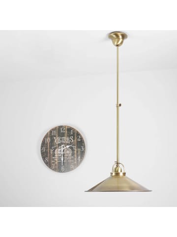 Licht-Erlebnisse Deckenlampe (B)35 x (L)35 x (H)55 cm in Bronze hell glänzend