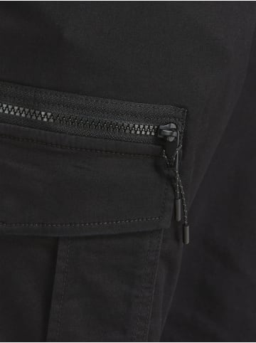 Jack & Jones Cargo JJIACE JJDEX TAPERED AKM BLACK tapered in Schwarz