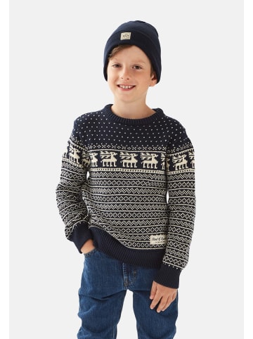 Band of Rascals Strick " Reindeer " in blau