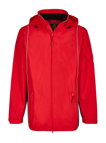 mh michael heinen Regenjacke in rot-navy