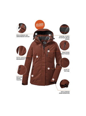 Killtec Outdoorjacke KOW 140 in Rot4533