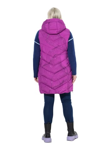 Ulla Popken Steppweste in lila