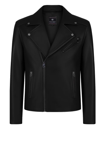 Felix Hardy Lederjacke in Schwarz
