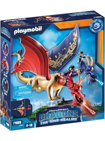 Playmobil Dragons Dragons: The Nine Realms - Wu & Wei mit Jun 71080, Chinesisch Inspiriert