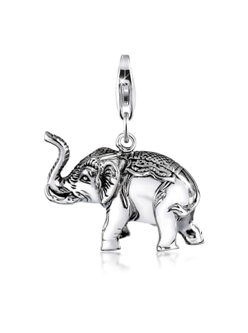 Nenalina Charm 925 Sterling Silber Elefant in Silber