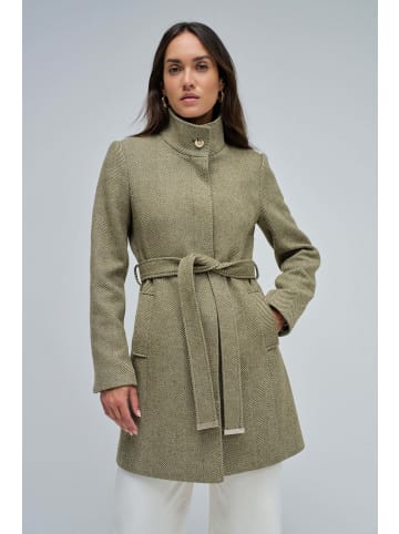 Salsa Jeans Wollmantel The Reimagined in Dark Grey