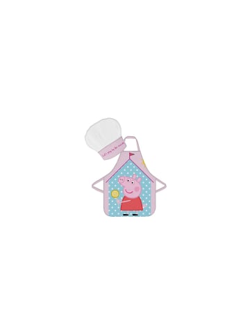 Peppa Pig Kochsets Punkte in rosa/pink