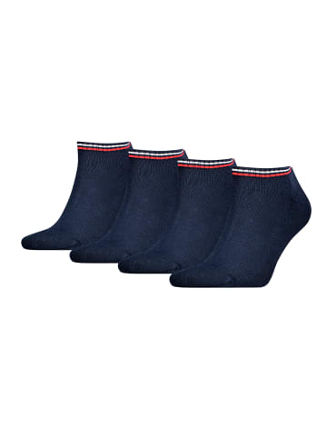 Tommy Hilfiger Socken TH UNI TJ SNEAKER 4P ICONIC in Dark Navy