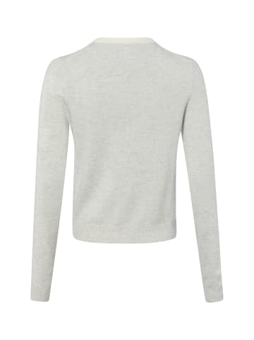 Marie Lund Strickjacke in hellgrau - 0001