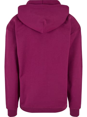 9N1M SENSE Kapuzenpullover in aubergine