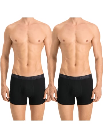 Puma Bodywear Boxershorts 4er Pack in Schwarz