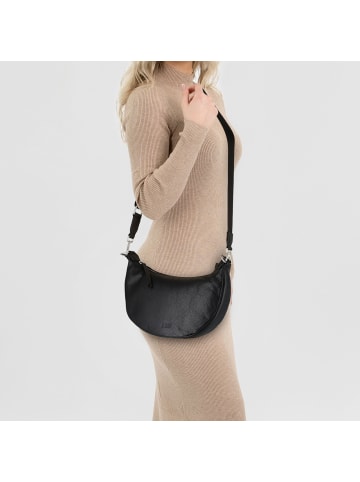Jost Vika Schultertasche Leder 27.5 cm schwarz