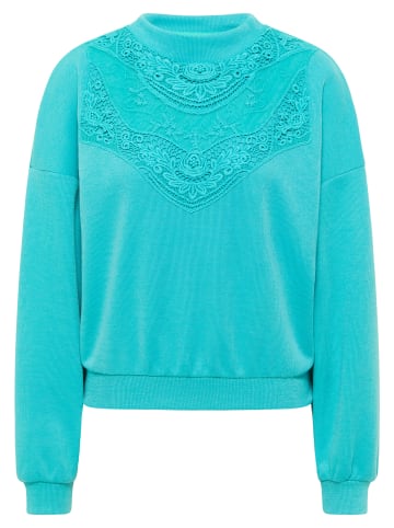 IZIA Sweatshirt in Aqua