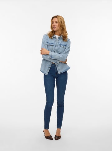 Vero Moda Jeanshemd in Light Blue Denim
