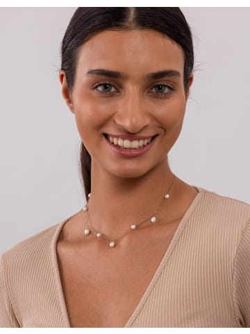 PURELEI Choker Pearl Drop in Rosegold