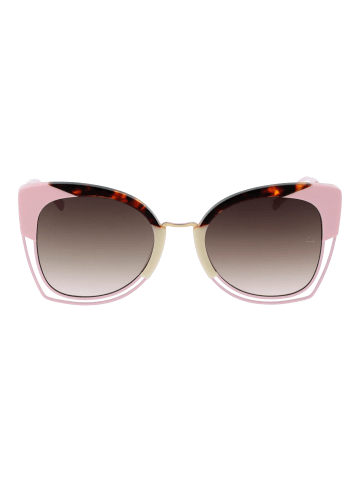 Ana Hickmann Damen Sonnenbrillen Schmetterling Rose