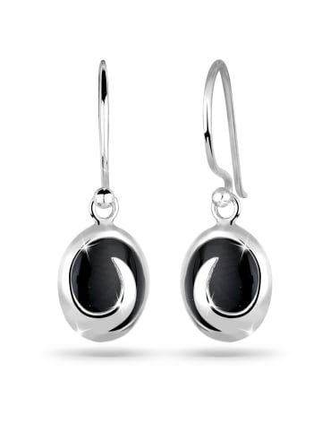 Elli Ohrringe 925 Sterling Silber in Schwarz