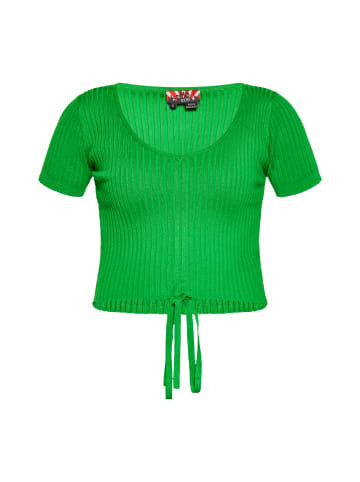 myMo ROCKS Damen Crop-Top in GRÜN