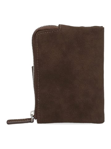 Zwei Mademoiselle Geldbörse 10 cm nubuk espresso