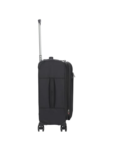 Delsey Montmartre Air 2.0 4-Rollen Kabinentrolley 55 cm in schwarz